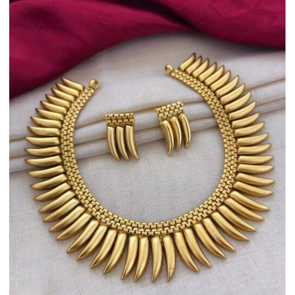 India Art Gold Plated Necklace Set