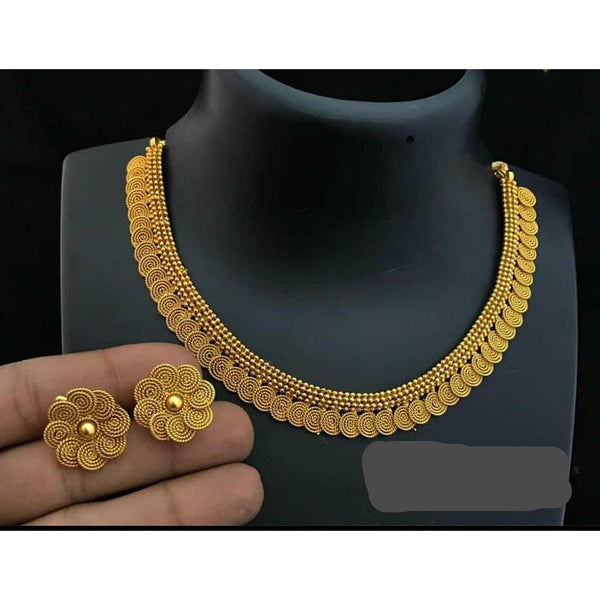 India Art Gold Plated Necklace Set