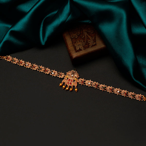 Shrishti Fashion Pleasing Traditional Gold Plated Kamarband For Women