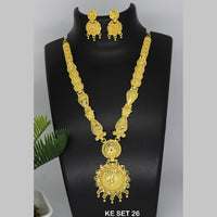 Mahavir Forming Gold Necklace Set  - KE SET 26