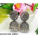 Mahavir Silver Plated Jhumki Earrings  - KIA Jumkhi 452