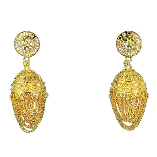 Mahavir Gold Plated Jhumki Earring