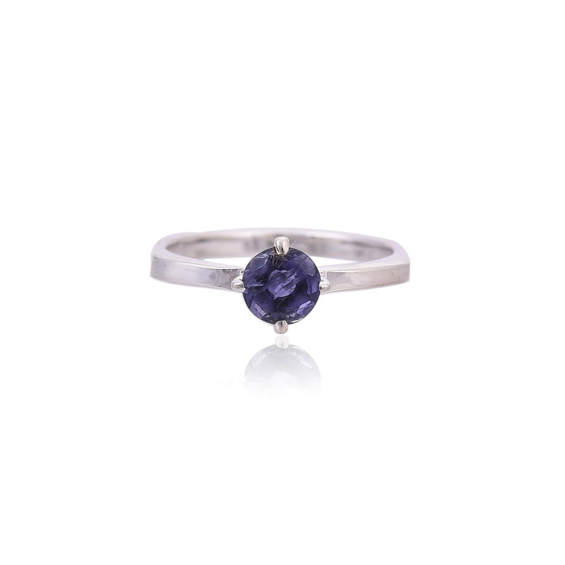 Silver Mountain 925 Sterling Silver Iolite Ring