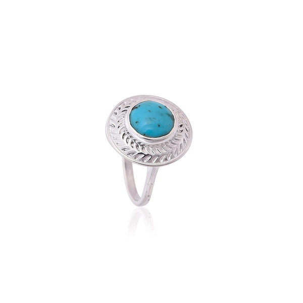 Silver Mountain 925 Sterling Silver Turquoise Ring