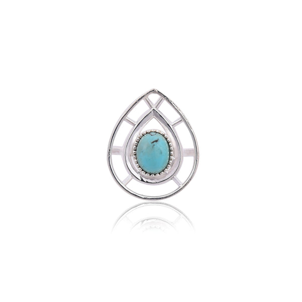 Silver Mountain 925 Sterling Silver Turquoise Ring