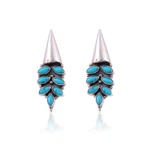 Silver Mountain Sterling Silver turquoise earring