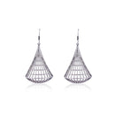 Silver Mountain 925 Sterling Dangler Earrings