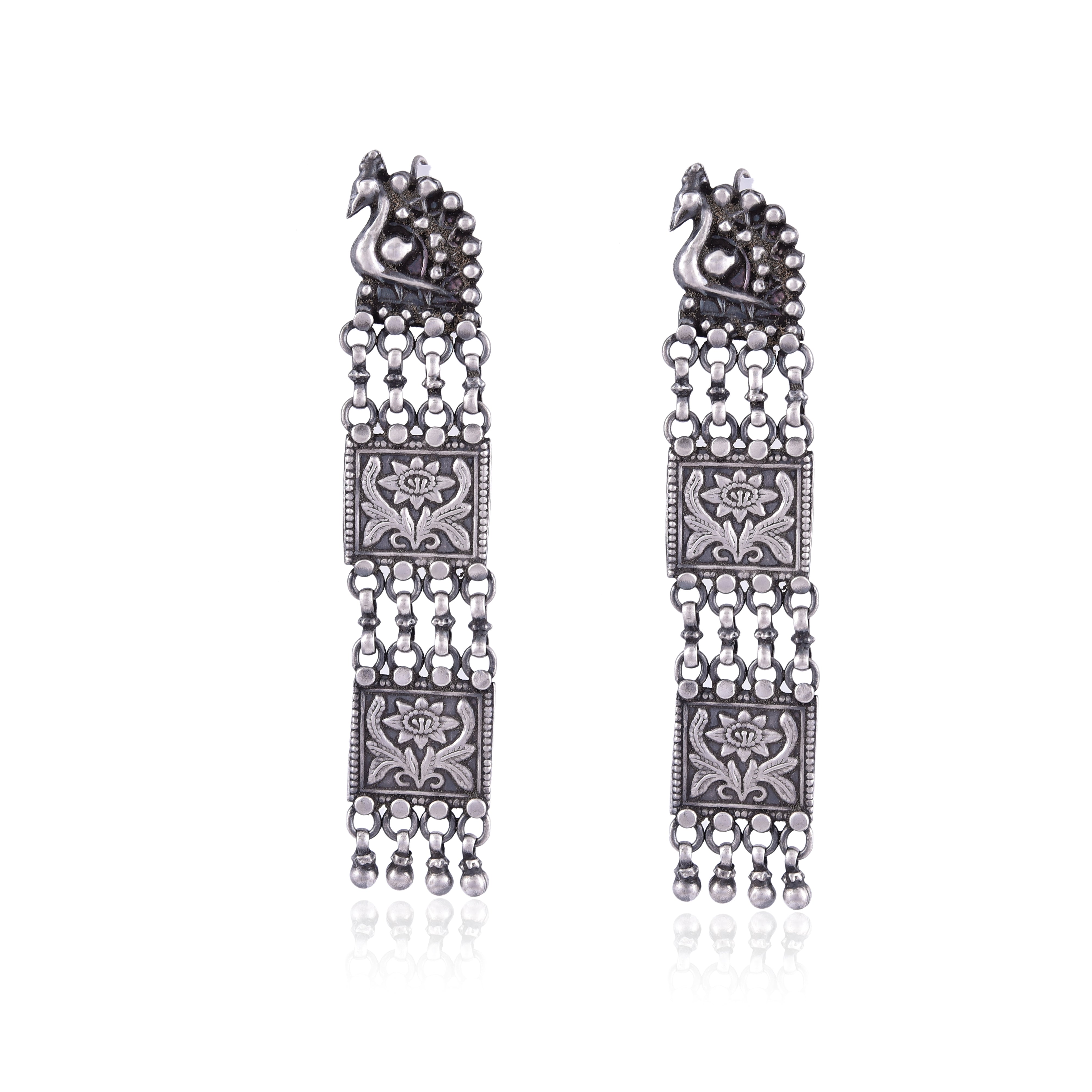 Silver Mountain 925 Sterling Dangler Earrings