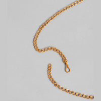 Kord Store Ethinic Gold plated Ruby and White Stone Kamarbandh For Girls and Women