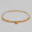 Kord Store Ethinic Gold plated Ruby and White Stone Kamarbandh For Girls and Women