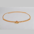 Kord Store Gorgeous Gold plated Ruby and Pearl Kamarbandh For Girls and Women