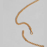 Kord Store Gorgeous Gold plated Ruby and Pearl Kamarbandh For Girls and Women