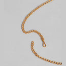 Kord Store Traditional Gold plated Ruby and White Stone Kamarbandh For Girls and Women