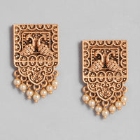 Kord Store Stylist Rose Gold Platted Beads Necklace Set For Girls and Women