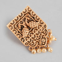 Kord Store Stylist Rose Gold Platted Beads Necklace Set For Girls and Women