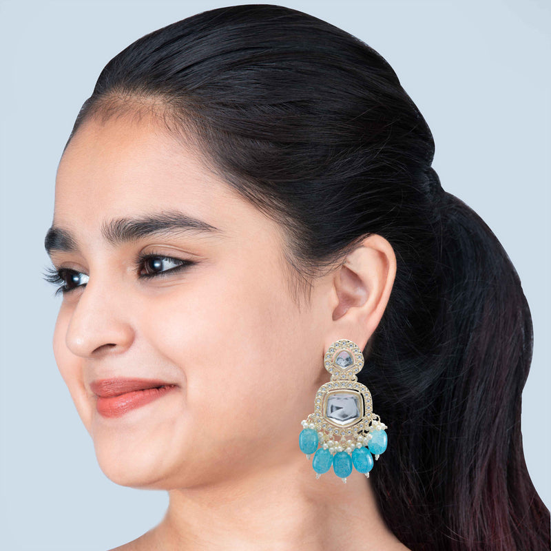 Nipura Kundan Ishani Maya Earrings