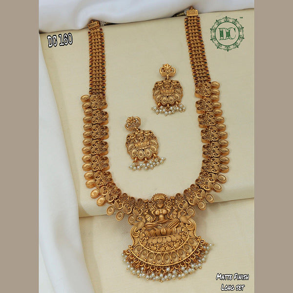 Diksha Collection Gold Plated Necklace Set