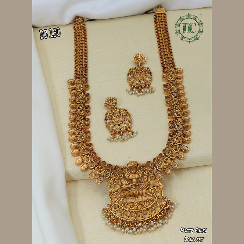 Diksha Collection Gold Plated Necklace Set