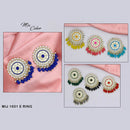 Mahavir Gold Plated Earrings