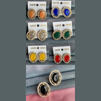 Mahavir Gold Plated Earrings Combo