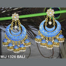 Mahavir Gold Plated Designer Dangler Earrings - MIJ 1326 BALI