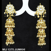Mahavir Gold Plated Designer Jhumki Earrings - MIJ 1375 JUMKHI