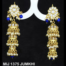 Mahavir Gold Plated Designer Jhumki Earrings - MIJ 1375 JUMKHI