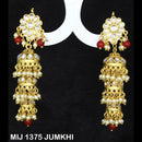 Mahavir Gold Plated Designer Jhumki Earrings - MIJ 1375 JUMKHI