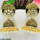 Mahavir Gold Plated Meenakari And Kundan Designer Jhumki Earrings - MIJ 1383 Jumkhi
