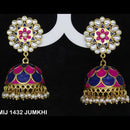 Mahavir Gold Plated Designer Jhumki Earrings - MIJ 1432 JUMKHI
