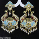 Mahavir Gold Plated Designer Dangler Earrings - MIJ 1447 BALI