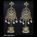Mahavir Gold Plated Designer Dangler Earrings - MIJ 1509 BALI
