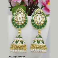 Mahavir Gold Plated Designer Jhumki Earrings - MIJ 1532 JUMKHI