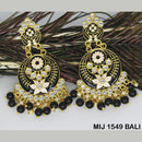 Mahavir Gold Plated Designer Dangler Earrings - MIJ 1549 BALI