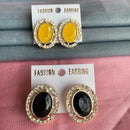 Mahavir Gold Plated Stud Earrings Combo