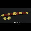 Mahavir Forming Gold Necklace Set - MIJ 30 SET