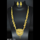 Mahavir Forming Gold Necklace Set - MIS SET 1772