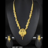 Mahavir Forming Gold Necklace Set - MIS SET 1924