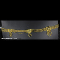 Mahavir Gold Plated Chain Kamarband - MJ 22 KANDORA