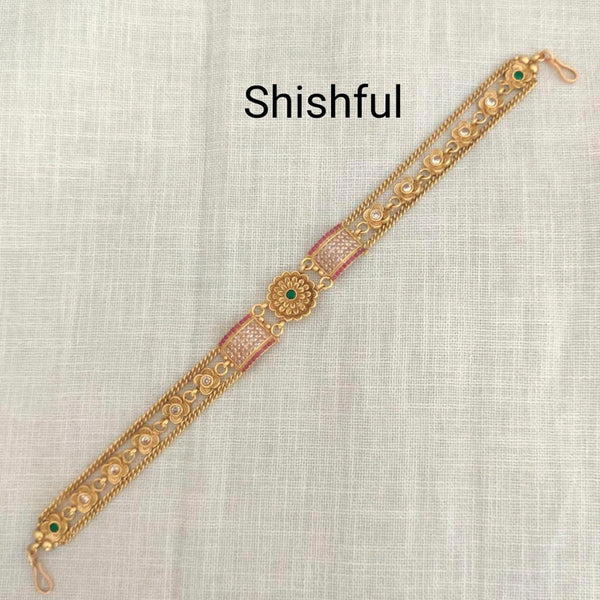 Manisha Jewellery Copper Floral Sheeshphool Hair Accessories For Women