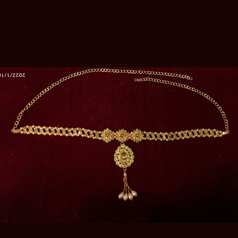 Manisha Jewellery Gold Plated Austrian Stone Kamarband