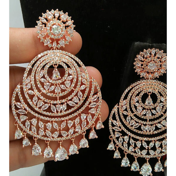 Manisha Jewellery American Diamond Dangler Earrings