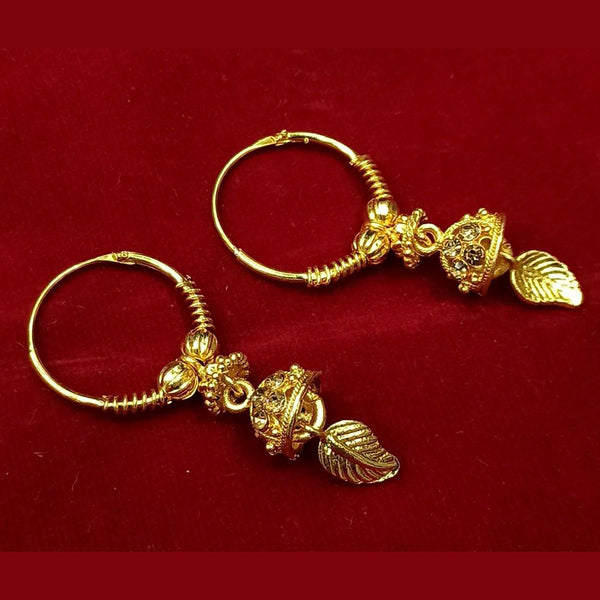 Manisha Jewellery Gold Plated Jhumki Earrings