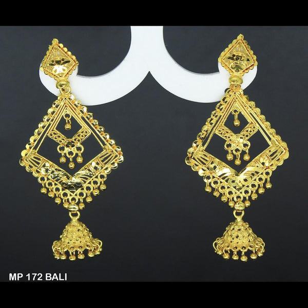Mahavir Forming Gold Plated Dangler Earrings  - MP 172 BALI