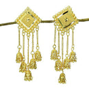 Mahavir Gold Plated Dangler Earrings
