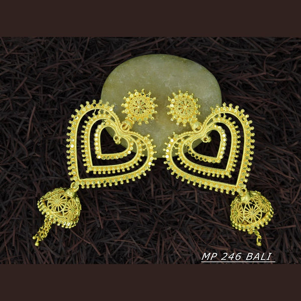 Mahavir Forming Gold Plated Dangler Earrings  - MP 246 Bali