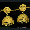 Mahavir Forming Gold Plated Jhumki Earrings  - MP 274 Jumkhi