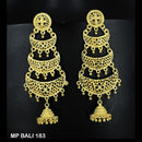 Mahavir Forming Gold Plated Dangler Earrings  - MP BALI 183