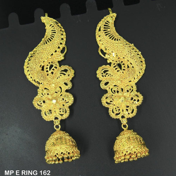 Mahavir Forming Gold Plated Jhumki Earrings  - MP E RING 162