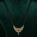 AV Universal Gold Plated Austrian Stone Fancy Manglasutra For Women
